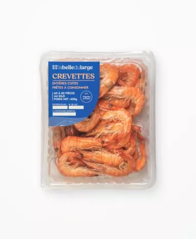 Visuel packaging crevettes